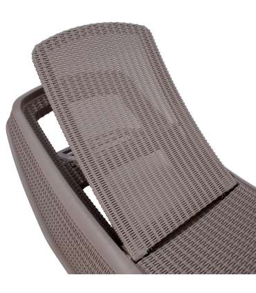 Lamamistool NEWPORT hallikasbeež plastik