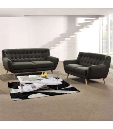 Diivan RIHANNA 2-kohaline 140x84xH87cm, hall