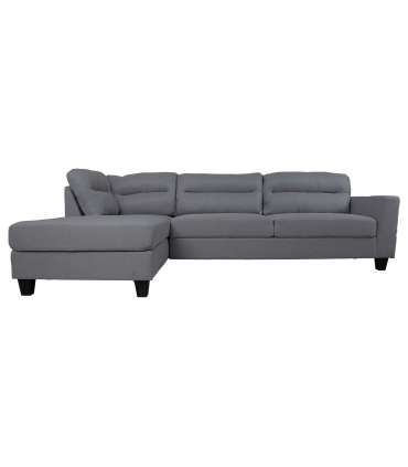 Nurgadiivan HELSINKI VN 268x158/83xH88cm, tumehall