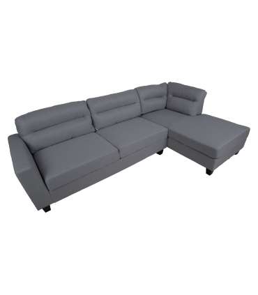 Nurgadiivan HELSINKI PN 268x83/158xH88cm, tumehall