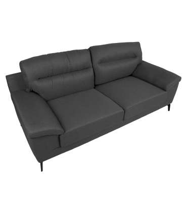 Diivan ENZO 3-kohaline 205x83xH92cm, tumehall