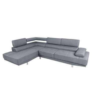 Nurgadiivan GALVIN VN 263x185/86xH70/84cm, helehall