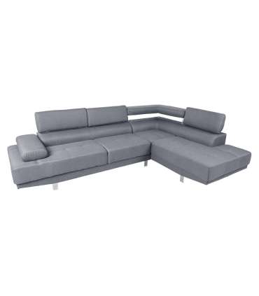 Nurgadiivan GALVIN PN 263x86/185xH70/84cm, helehall