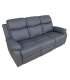 Diivan REX 3-kohaline manuaalne recliner 186x81xH103cm, tumehall