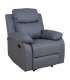 Tugitool REX manuaalne recliner, tumehal