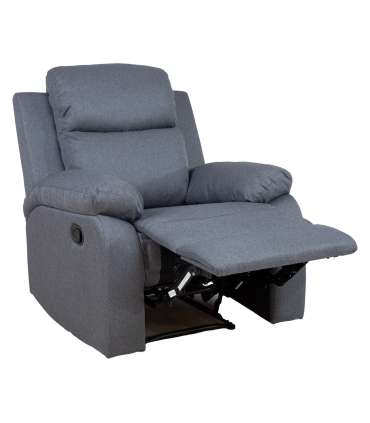 Tugitool REX manuaalne recliner, tumehal