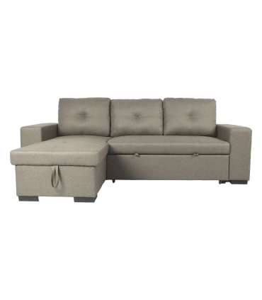 Nurgadiivanvoodi CARITA 240x90/160xH94cm, beež