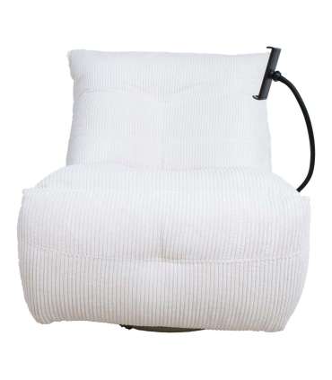 Puhketool WIN-WIN manuaalne recliner 80x95xH90cm, koorevalge