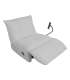 Puhketool WIN-WIN manuaalne recliner 80x95xH90cm, helehall
