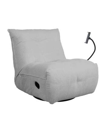 Puhketool WIN-WIN manuaalne recliner 80x95xH90cm, helehall