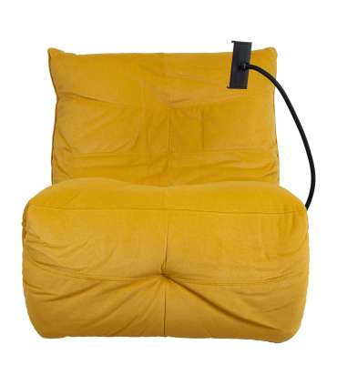 Puhketool WIN-WIN manuaalne recliner 80x95xH90cm, kollane