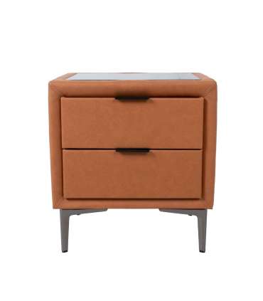 Öökapp LENA 50,5x41xH54cm, konjakipruun