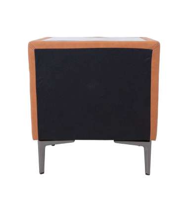 Öökapp LENA 50,5x41xH54cm, konjakipruun