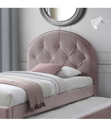 Кровать ЛАРА 90x200см, с дополнительной спальной зоной, розово-лиловый