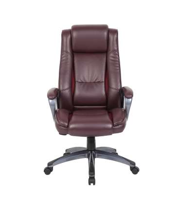 Töötool CALVIN, 81x65xH114-121,5cm, tumepunane, kunstnahk, plastik