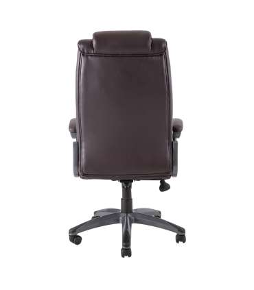 Töötool CALVIN, 81x65xH114-121,5cm, tumepunane, kunstnahk, plastik