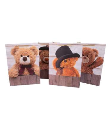 Kinkekott TEDDY, 31x42x12cm, mix