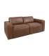 Diivan BURTON 2-kohaline, pruun nahk