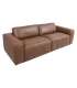 Diivan BURTON 3-kohaline 235x99xH81cm, pruun nahk