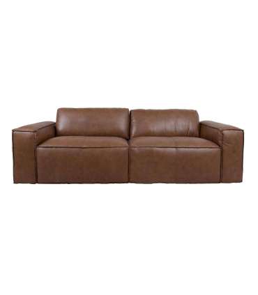 Diivan BURTON 3-kohaline 235x99xH81cm, pruun nahk