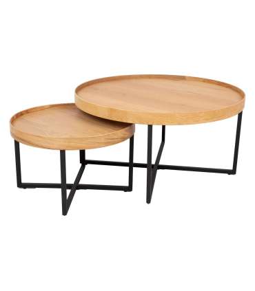 Diivanilaud MUSIC 2tk D60xH38, D90xH46, tamm