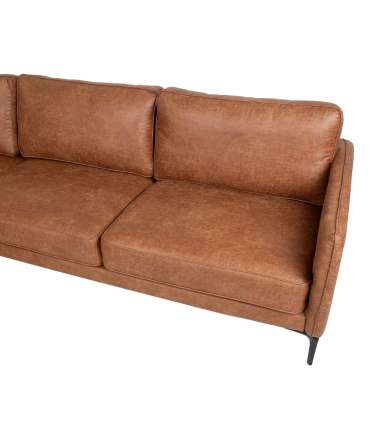 Nurgadiivan SOFIA VN 257x168/83xH82cm, pruun