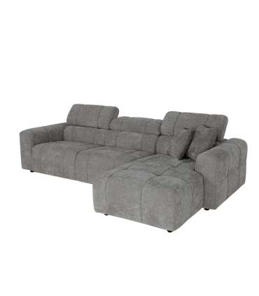 Nurgadiivan BELISMA PN 291x105/169xH74/92cm, beež