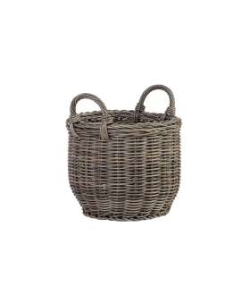 Korv WICKER sangadega D34xH34cm, hall