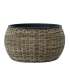 Lillepott WICKER D48xH26cm, helepruun