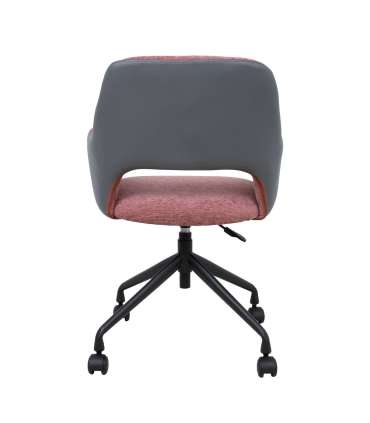 Töötool KENO ratastega, tumeroosa/hall