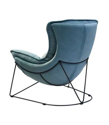 Tugitool DIVA 88x96xH84cm, hele petrool