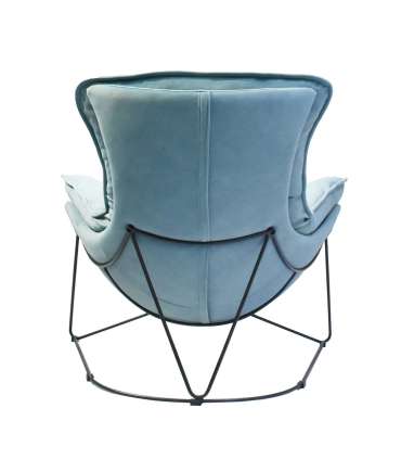 Tugitool DIVA 88x96xH84cm, hele petrool