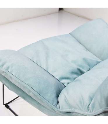 Tugitool DIVA 88x96xH84cm, hele petrool