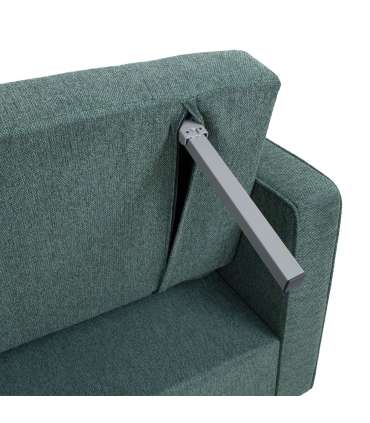 Diivanvoodi JORGE 2-kohaline 162x89xH85cm, roheline