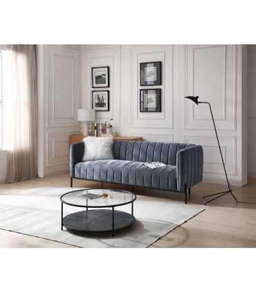 Diivanvoodi TAMIKA 3-kohaline 218x82xH82cm, hall