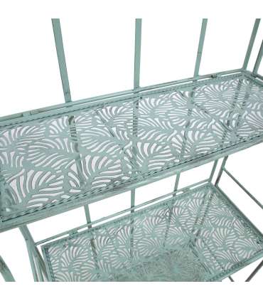 Riiul MINT 60x32xH156cm, antiikroheline, sepistatud metall