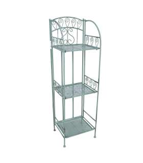 Полка MINT 34x27xH114см, антично-зеленая