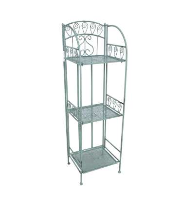 Полка MINT 34x27xH114см, антично-зеленая