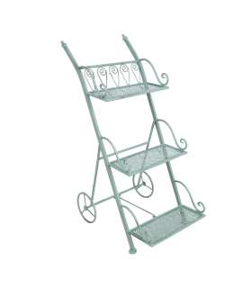 Полка MINT 37x49xH81см, антично-зеленая