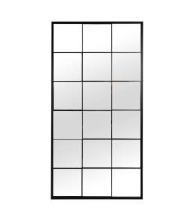 Peegel SIMONE 90x180cm, must