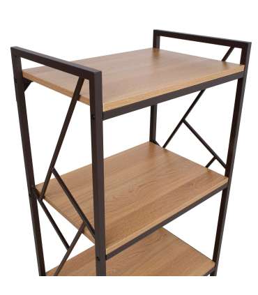 Полка STUDY 60x40xH99см, дуб