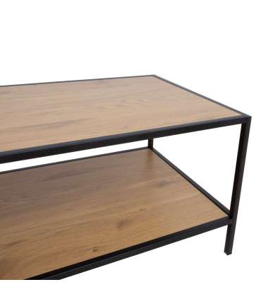 Diivanilaud HEDVIG 100x50xH40cm, saar/must