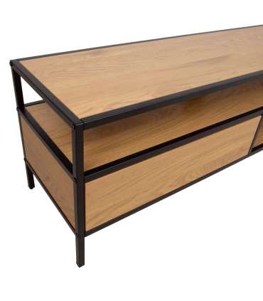 TV laud HEDVIG 120x33xH40cm, saar/must