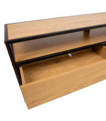 TV laud HEDVIG 120x33xH40cm, saar/must