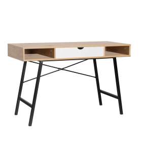 Kirjutuslaud STUDY 120x48xH76cm, tamm/pruun