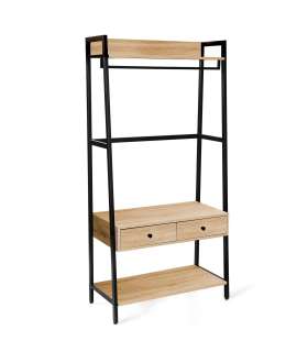 Esikuriiul LAVINIA 84x40xH169cm, saar/mu