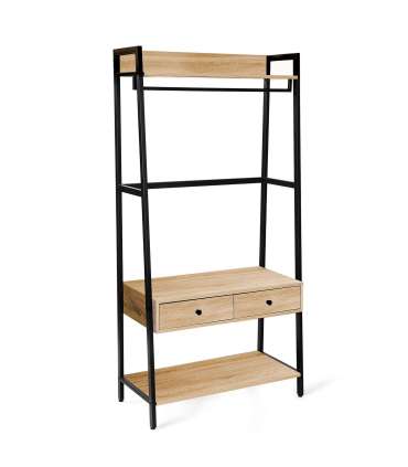 Esikuriiul LAVINIA 84x40xH169cm, saar/mu