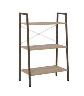 Riiul SANCIA 64x34xH97cm, tamm/pruun