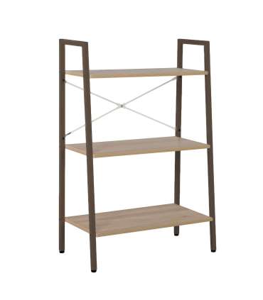 Riiul SANCIA 64x34xH97cm, tamm/pruun