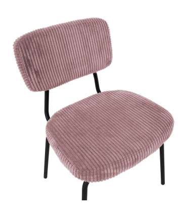 Tool KEIU 46x51xH76cm, vanaroosa velvet